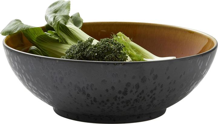 Produktbild Bitz Salatschüssel schwarz/amber 30cm (30 cm, 27.34 l, 1 x)