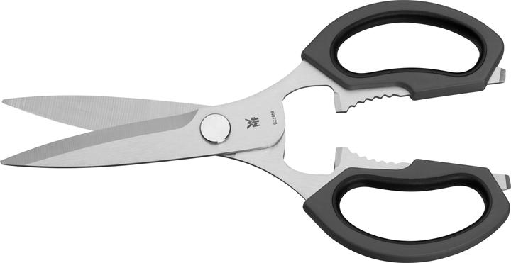 WMF Küchenschere Haushaltsschere Allzweckschere 23cm Sägeschliff Softgriff (23 cm)
