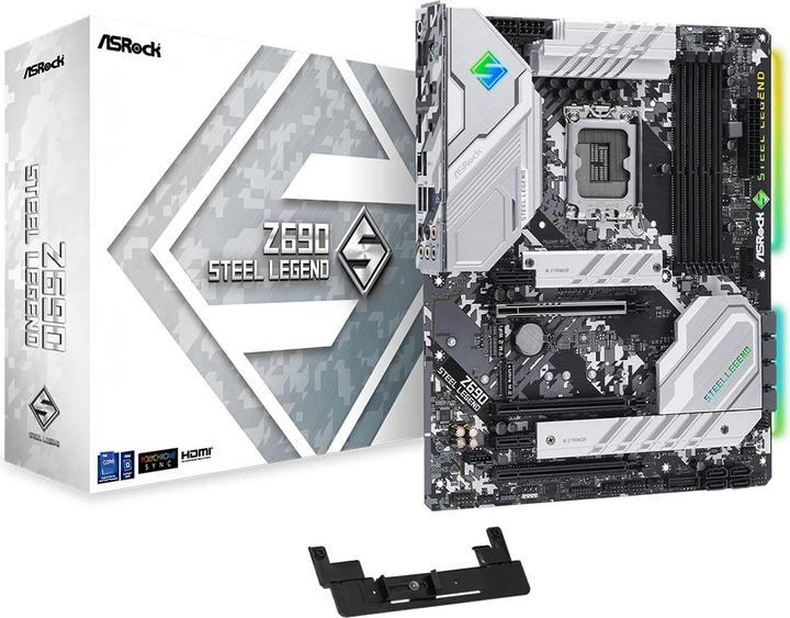 Immagine prodotto AsRock Z690 Steel Legend (LGA 1700, Intel Z690H, ATX)