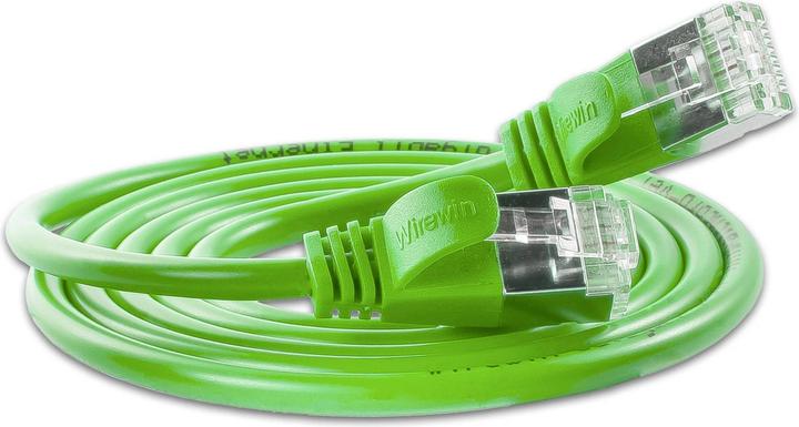 Actual product image Wirewin Pkw-Stp-Slim-Kat6 5.0 Gn (STP, CAT6, 5 m)