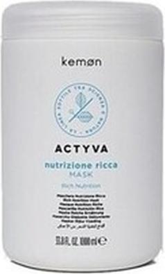 Kemon Actyva Nutrizione Rich Mask Sehr trockenes Haar (1000 ml)