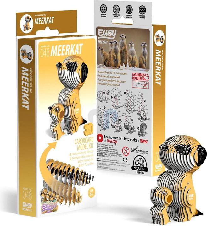 Immagine prodotto Eugy Meerkat - 3D Kit modello di figure in cartone
