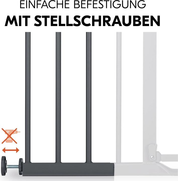Produktbild Hauck Safety Gate Extension 21 cm Dark Grey (21 cm)