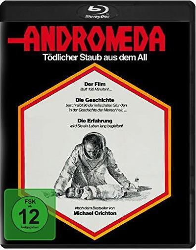 Plaion Andromeda - Tödlicher Staub aus dem All (Blu-ray, 1971, Deutsch, Englisch)