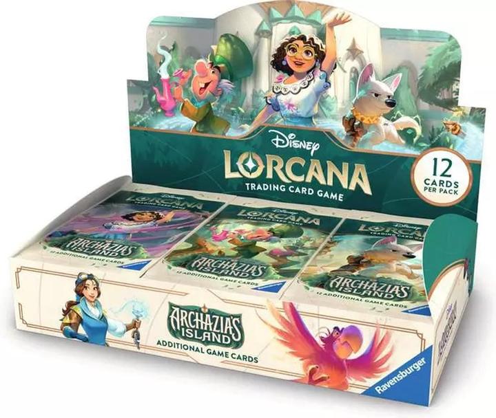 Disney Isola di Archazia Booster Box IT (Inglese, Pacchetto Booster)