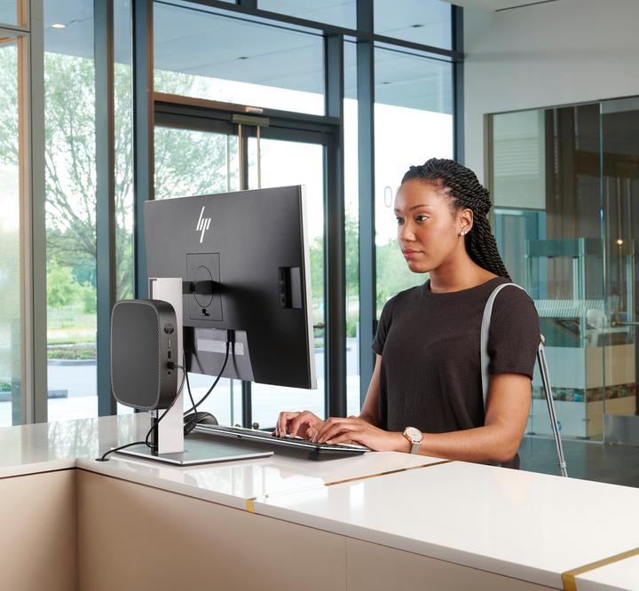 Image du produit HP Thin Client t540 12H30EA AMD Ryzen R1305G (Embedded) (AMD Ryzen Embedded R1305G, 8 Go, 128 Go, Radeon RX Vega 3)