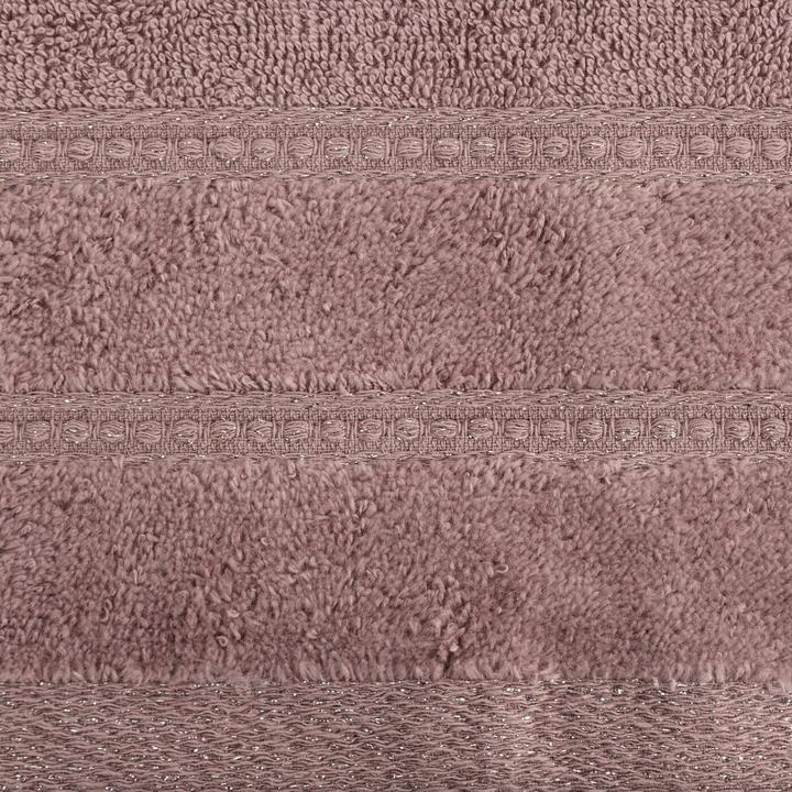 Produktbild Eurofirany Handtuch mit Samtrand, durchwirkt mit glänzendem Faden, 500 g/m2, 70 x 140 cm (70 x 140 cm)