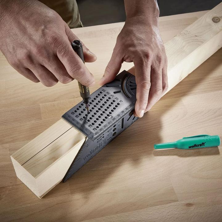 Produktbild wolfcraft wolfcraft 1 3D-Gehrungswinkel