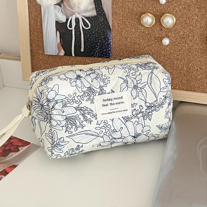 Only-Bags.Store Früchte und Gemüse drucken Make-up-Taschen Portable Toilettenartikel Lagerung Tasche