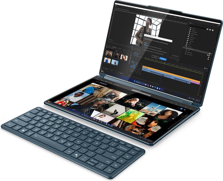 Immagine prodotto Lenovo Yoga Book 9 (14", Intel Core Ultra 7 255H, 32 GB, 1000 GB, DE)