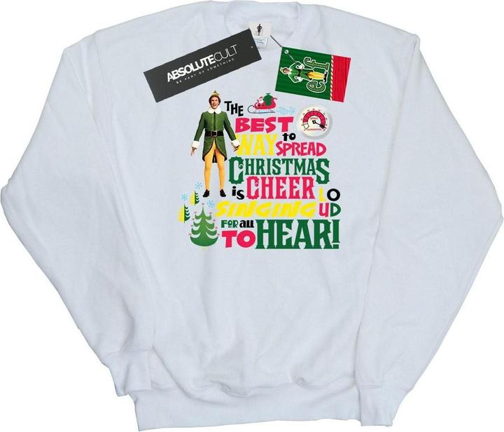 Elf Christmas Cheer Sweatshirt (L)
