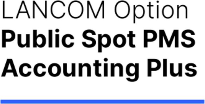 Actual product image Lancom Systems Lancom Public Spot Pms (1 Devices)
