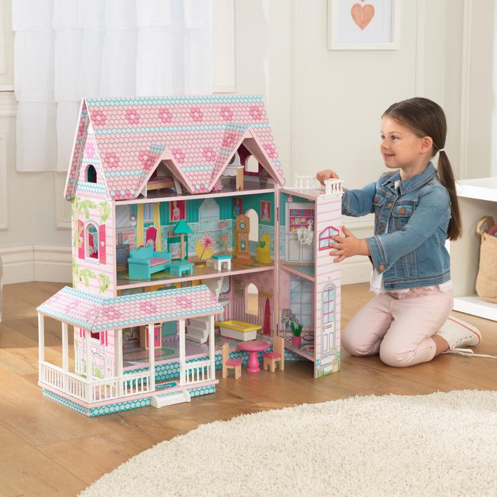 Produktbild KidKraft Puppenhaus Abbey Manor