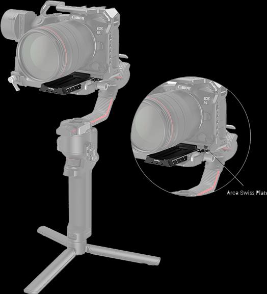 Actual product image SmallRig Quick Release Plate with Arca-Swiss (Gimbal mounting plate)