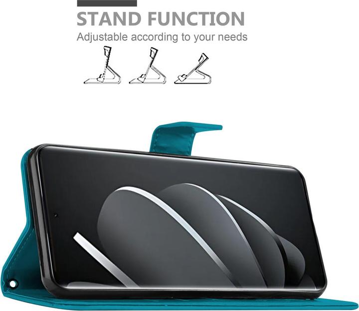 Actual product image Cadorabo Case for Xiaomi RedMi Note 14 Pro 5G Flower Book (Xiaomi Redmi Note 14 Pro 5G)