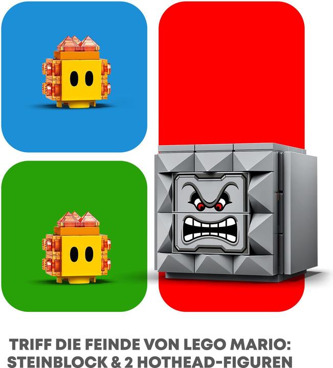 Produktbild LEGO Super Mario - Fallender Steinblock - Erweiterungsset (71376, LEGO Super Mario)