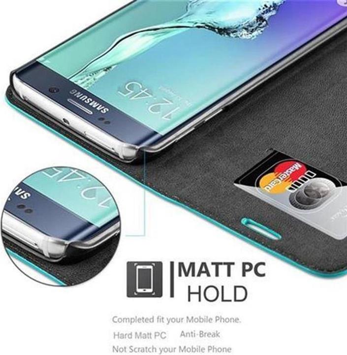 Image du produit Cadorabo Book Couverture magnétique invisible (Samsung Galaxy S6 Edge)