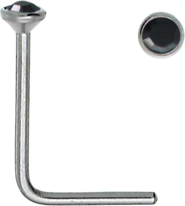 Image du produit Bijouteria Piercing nez (Acier inoxydable, Cristallin)