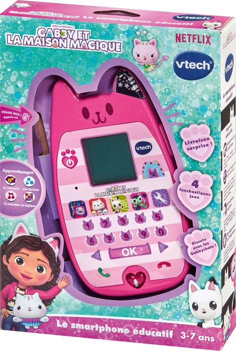 Actual product image VTech Gabby and the magic house - The learning smartphone (French)