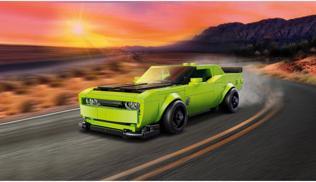 Image du produit LEGO Dodge Challenger SRT Hellcat Sportwagen (77237, LEGO Speed Champions)