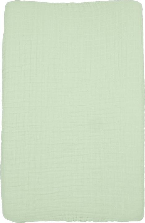 Produktbild Meyco hydrofiele Wickelauflagenbezug prewashed uni soft green (50 x 70 cm)