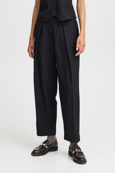 Actual product image B.young BYMMMIDDE BARREL PANTS 20815544 (40)