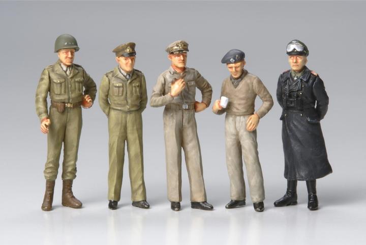 Image du produit Tamiya 1:48 Set de figurines de chefs militaires (10)