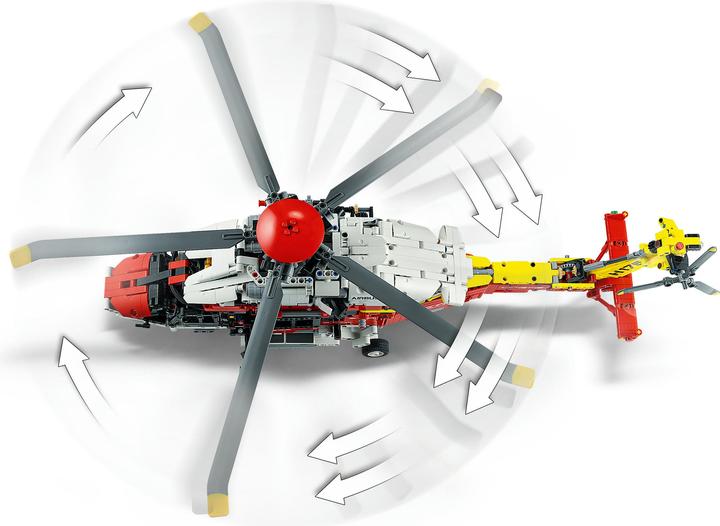 Productafbeelding LEGO Airbus H175 Reddingshelikopter (42145, LEGO Technic)