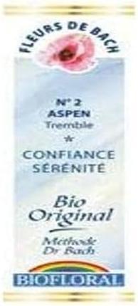 Actual product image Biofloral Bach Flowers 02 Aspen Bio Demeter Trembling Poplar 20ml (20 ml)