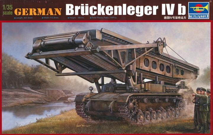 Actual product image Trumpeter German Brückenleger IV b