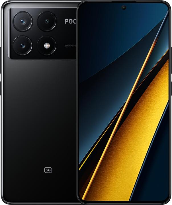Xiaomi Poco X6 Pro (256 GB, Black, 6.67", Dual SIM, 64 Mpx, 5G)