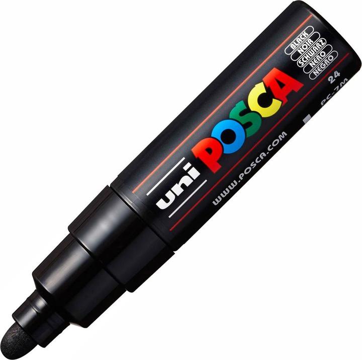 Produktbild Posca Medium Marker PC-7M (Schwarz, 5.50 mm, 1 x)
