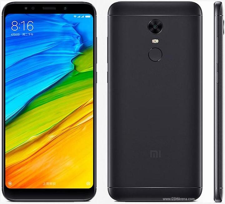 Produktbild Xiaomi Redmi 5 Plus (64 GB, Black, 5.99", Hybrid Dual SIM, 12 Mpx, 4G)