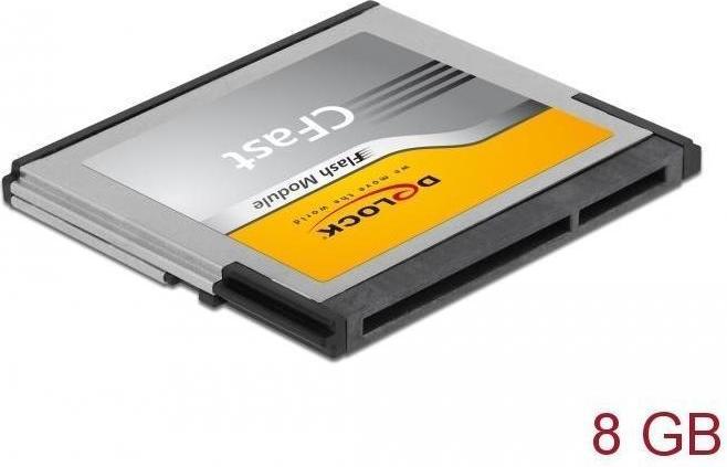Actual product image Delock CFast 2.0 memory card 8 GB MLC (8 GB, CFast 2.0)