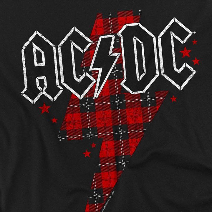Immagine prodotto AC/DC Maglietta Bullone a Plaid Uomo (XXL)