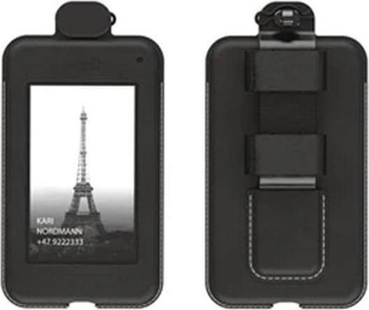 Produktbild Z-Wave BAG A003 - BagID Attachment Casing BagID 2 Leather - Obsidian Black
