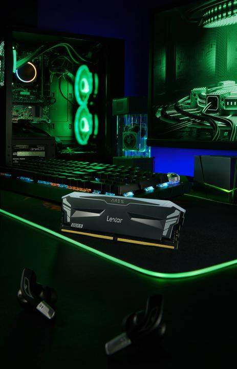 Produktbild Lexar Ares RGB (2 x 16GB, 6400 MHz, DDR5-RAM, DIMM)