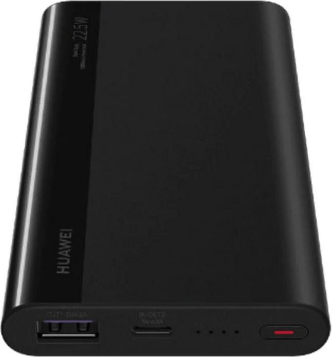 Produktbild Huawei SuperCharge PowerBank 10000 mAh - black (10000 mAh, 22.50 W, 22.50 Wh)