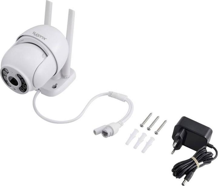 Actual product image Sygonix SY-6440260 Funk-Zusatzkamera 2304 x 1296 Pixel 2.4 GHz (2304 x 1296 Pixels)