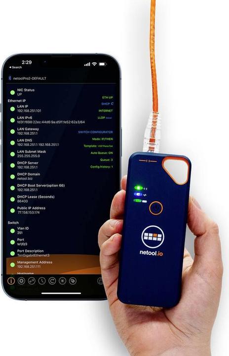 Netool IO Network tester NE1D