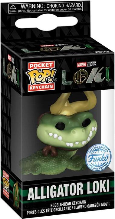 Image du produit Funko Key POP! Loki: Alligator Loki EXM