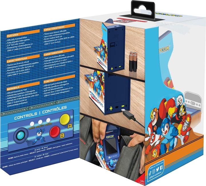Produktbild MyArcade My Arcade Mega Man Nano Player Pro Portable Retro Arcade (6 GAMES IN 1)