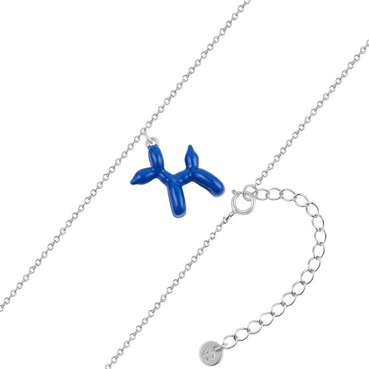Immagine prodotto Glanzstücke München Collana da donna con palloncino - 36232 (Argento, 40 - 45 cm)