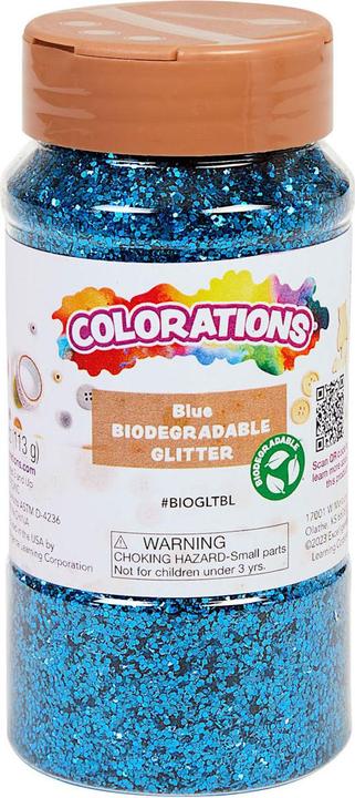 Productafbeelding Colorations Colourations - Biologisch afbreekbare glitter - Blauw, 113 g