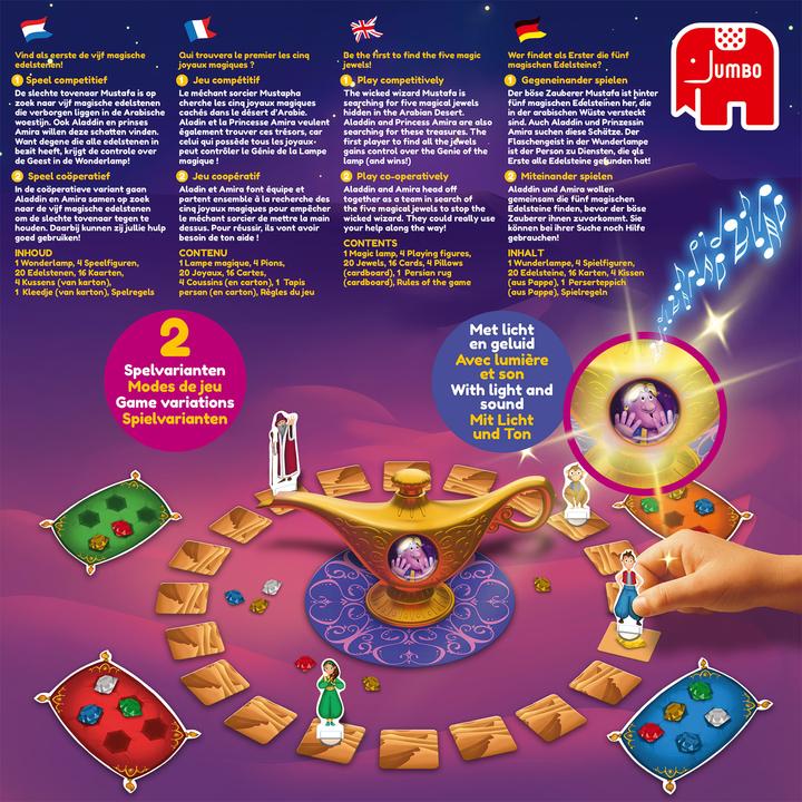 Produktbild Jumbo Aladdin und die Wunderlampe (Deutsch, Französisch, Italienisch)
