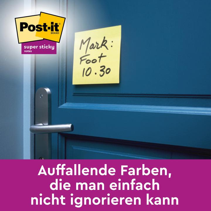 Actual product image Post-it Super Sticky Sticky Notes Recycling