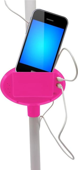 Image du produit Lexibook Microphone Unicorn avec support lumineux, haut-parleur intégré, effets sonores