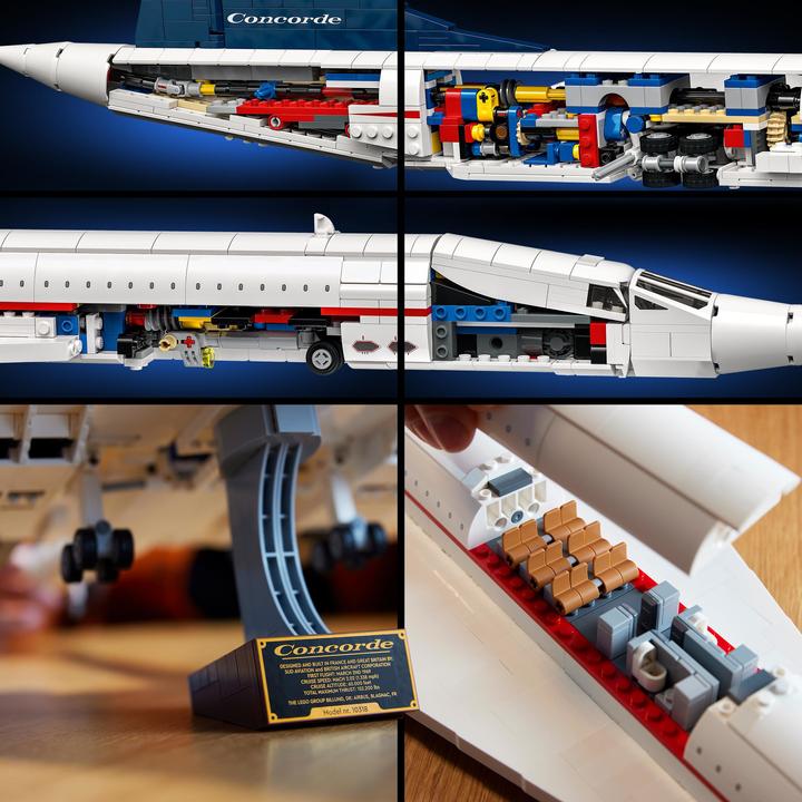 Actual product image LEGO Concorde (10318, LEGO Icons, LEGO Rare Sets)