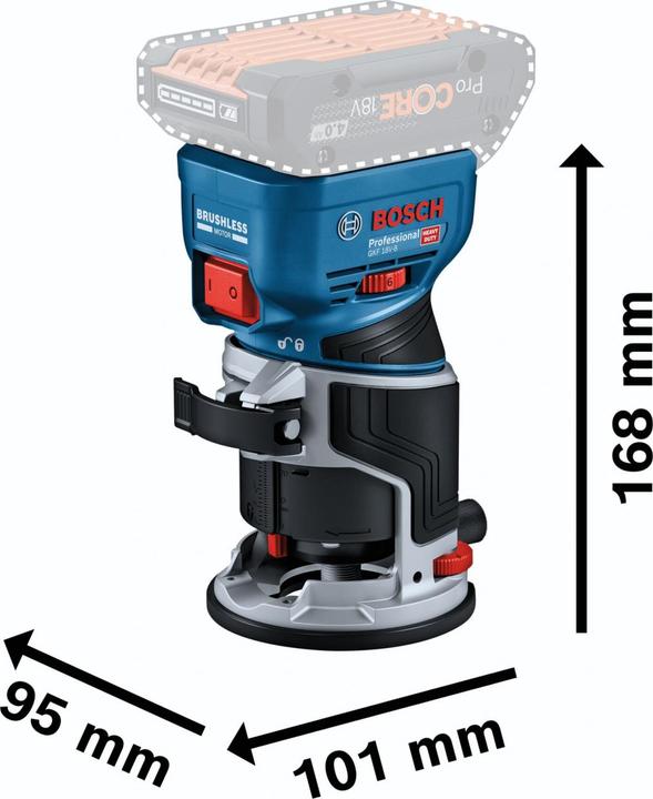 Productafbeelding Bosch Professional GKF 18V-8