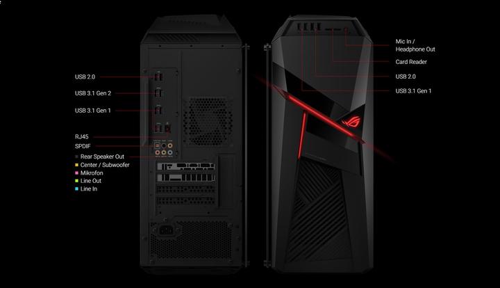 Image du produit ASUS ROG Strix GL12CX-CH002T (Intel Core i7-9700K, 32 Go, 512 Go, GeForce RTX 2080)